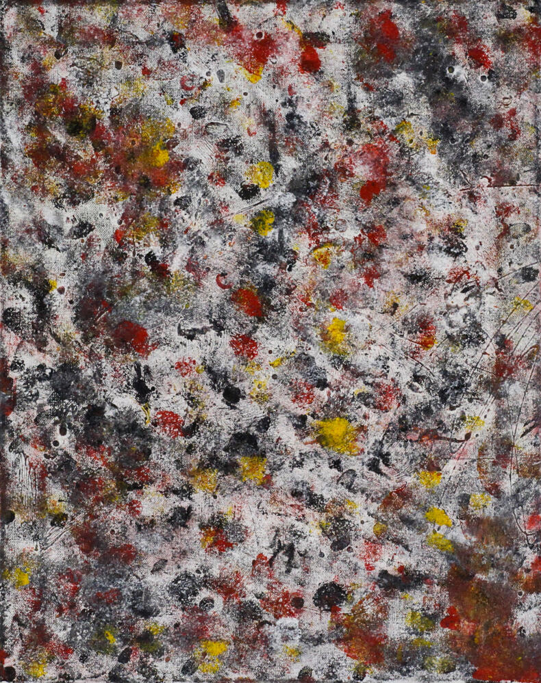 Eclipse, 16"x20", 2011, Huile et acrylique sur toile, 325$